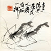 Shrimps - Qi Baishi - Canvas Prints