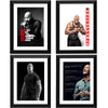 Dwayne “The Rock” Johnson - Set of 10 Framed Poster Paper - (12 x 17 inches)each