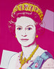 Queen Elizabeth II - (from Reigning Queens Series, Pink) - Andy Warhol - Pop Art Print - Large Art Prints