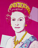Queen Elizabeth II - (from Reigning Queens Series, Pink) - Andy Warhol - Pop Art Print - Canvas Prints