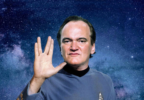 Quentin Tarantino -Star Trek - May The Force Be With You - Promotional Poster - Framed Prints