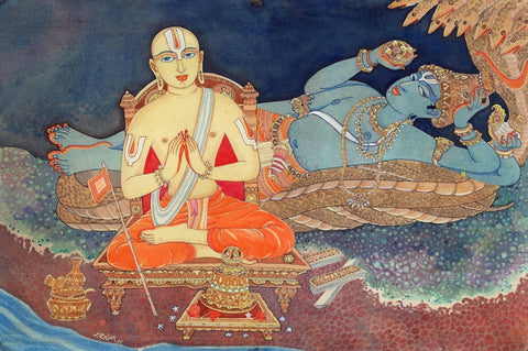 Ramanuja And Vishnu - S Rajam by S. Rajam