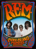 REM - Live In Tennessee - Music Concert Poster (1986) - Canvas Prints