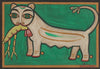 Cat And Lobster - Jamini Roy - Art Prints