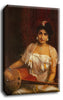 Set of 4 Raja Ravi Varma Paintings - Lady Playing The Veena,Malabar Lady with Veena, Lady with Swarbat, Young Woman with Veena - Gallery Wrapped Art Print (12 x 10 inches each)