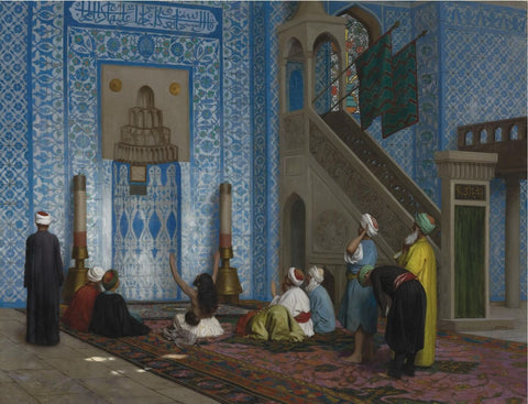 Rustem Pasha Mosque, Istanbul by Jean Leon Gerome