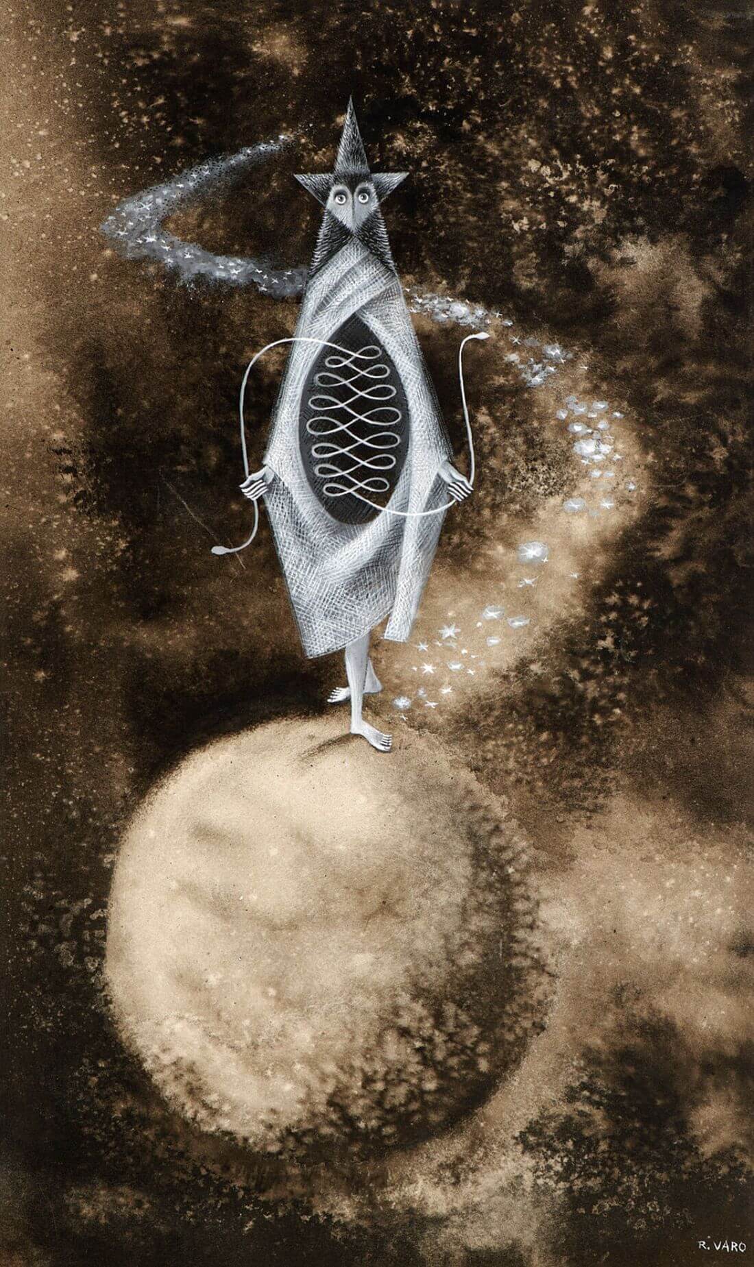 Solar Music (Música Solar) - Remedios Varo - Framed Prints by