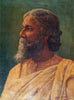 Rabindranath Tagore Portrait - Baba Gajbar - Framed Prints