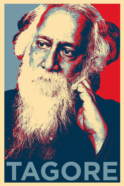 Rabindranath Tagore - Pop Art - Posters