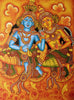 Radha Krishna  - Kerala Mural Painting - Indian Folk Art - Large Art Prints