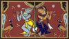 Radha Krishna - Jamini Roy - Art Prints