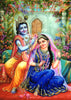 Radha Krishna Love - Large Art Prints