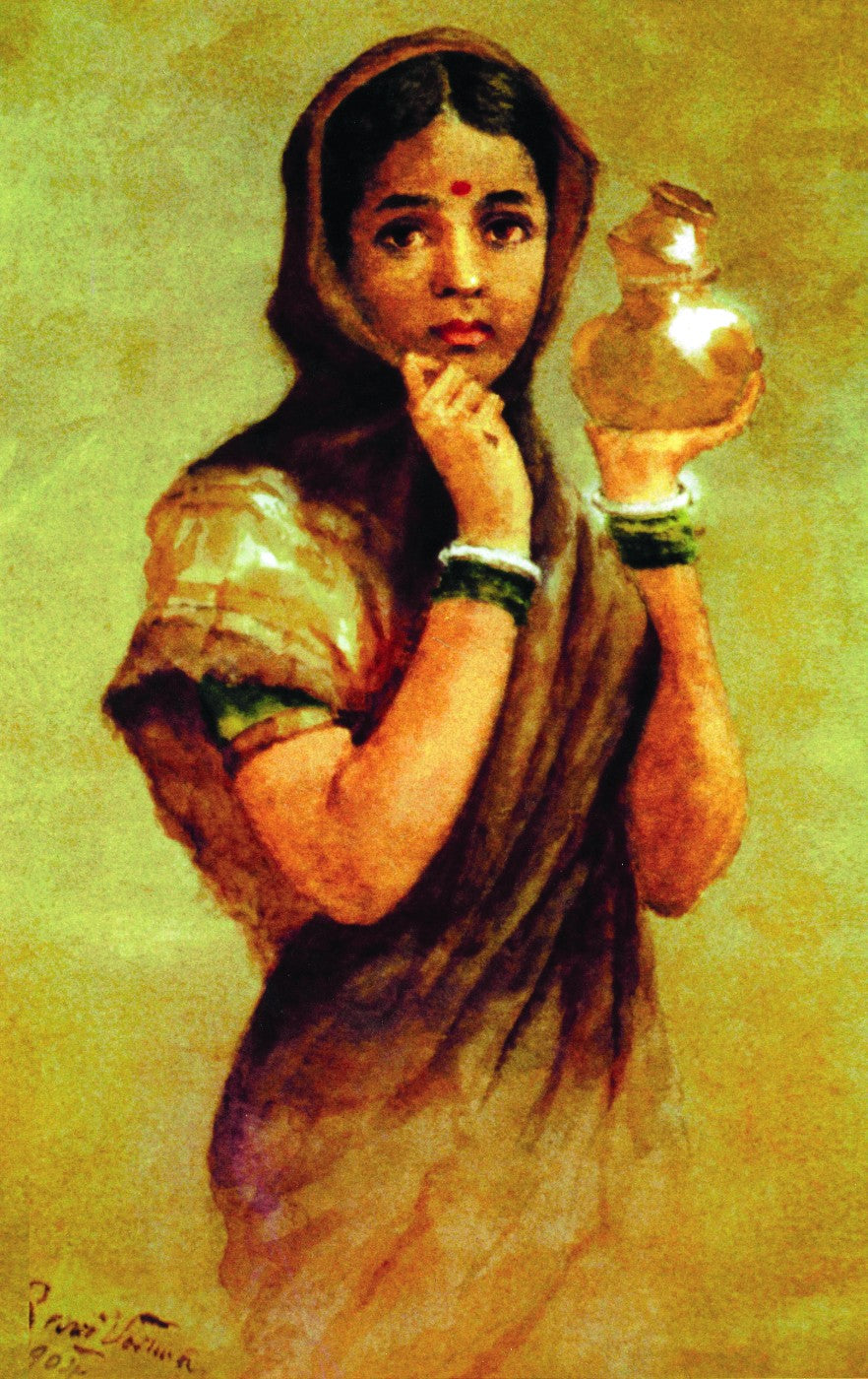 Paintings Of Raja Ravi Varma With Description