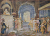 Raja Shivaji At Aurangzeb's Darbar- M V Dhurandhar - Canvas Prints