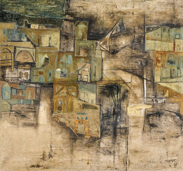 Ram Kumar - Benares Ghat - Art Prints