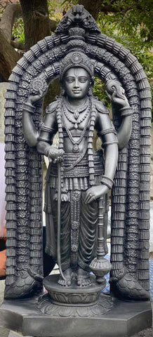 Ram Lalla Idol -  Ayodhya Ram Mandir Temple - Framed Prints