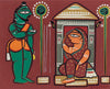 Ram And Sita - Jamini Roy - Framed Prints