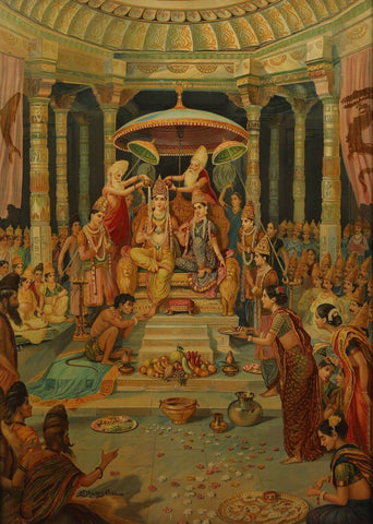 Ram Rajyabhishek - M. V. Dhurandhar by M. V. Dhurandhar