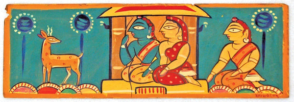 Ram, Sita and Lakshman - Art Prints