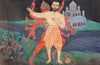 Ramakrishna Paramahamsar (Devotee of Goddess Kali) - Indian Spiritual Religious Art Painting - Framed Prints