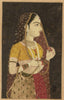 Rani Roopmati - Vintage Indian Miniature Art Painting - Canvas Prints