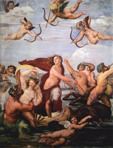 Triumph of Galatea - Posters by Raphael
