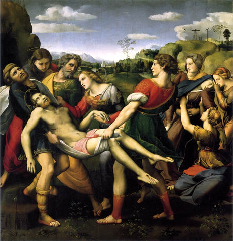 The Entombment - Posters by Raphael