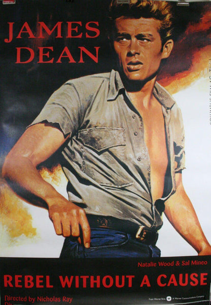 Rebel Without A Cause - James Dean - Hollywood Classic English Movie Poster - Posters