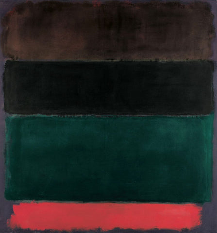 Red-Brown Black Green Red 1962 - Mark Rothko - Color Field Painting by Mark Rothko