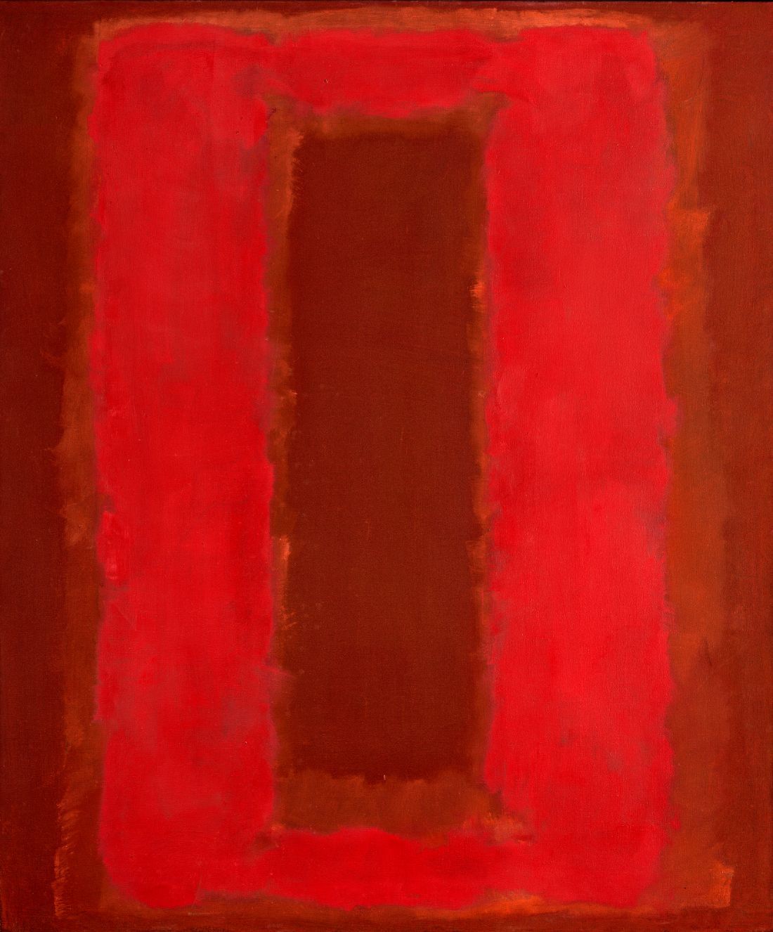 Four Days In Red Rothko Red - Four Seasons Project - Mark Rothko - Color Field Painting ...
