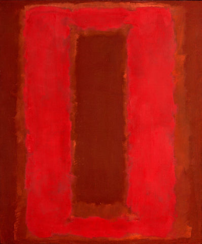 Red - Four Seasons Project - Mark Rothko - Color Field Painting - Canvas Prints