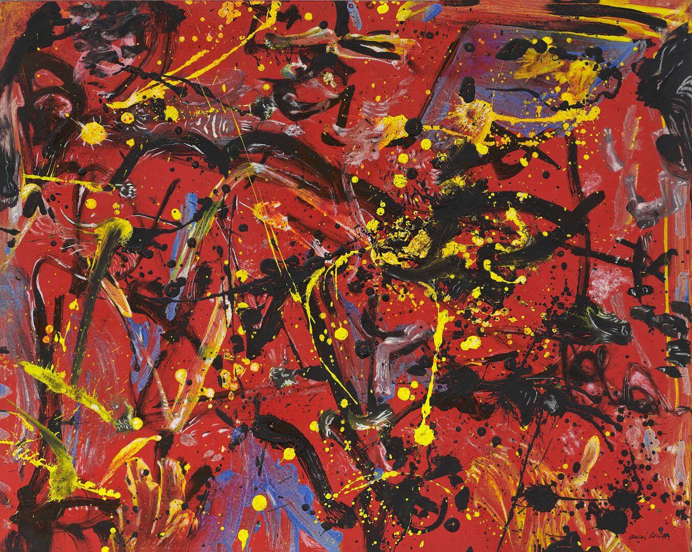 Abstractism Polock Abstract Expressionism Art Jackson Pollock