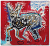 Red Rabbit - Jean-Michel Basquiat - Neo Expressionist Painting - Canvas Prints