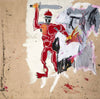 Red Warrior (Self Portrait) - Jean-Michael Basquiat - Masterpiece Painting - Life Size Posters