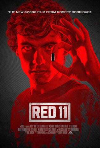 Red 11 - Robert Rodriguez Hollywood Movie Poster by Joel Jerry