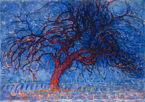 Red Tree (L'arbre Rouge) - Piet Mondrian - Framed Prints