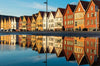 Panoramic Bryggen Bergen Norway - Framed Prints