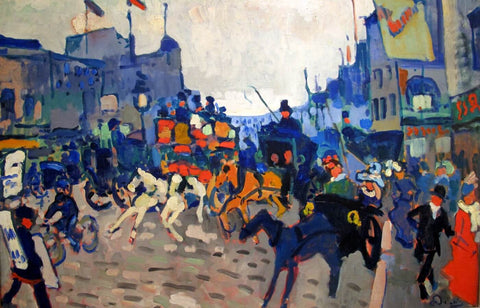 Regent Street, London - Canvas Prints