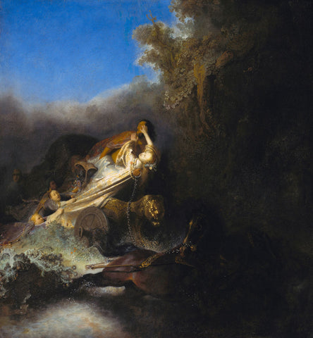 The Rape of Proserpine - Posters by Rembrandt