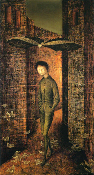 Child and Butterfly (Niño y Mariposa) - Remedios Varo - Framed Prints