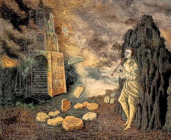 The Chose (La Chose) – Remedios Varo – Surrealist Painting - Art Prints