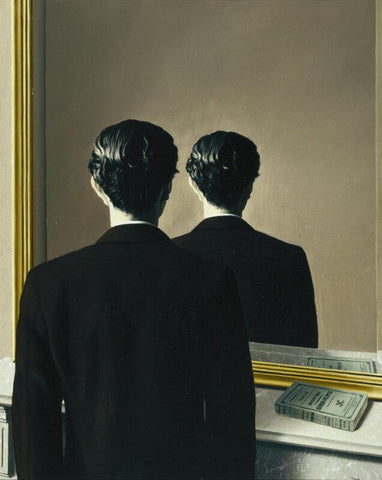 Not To Be Reproduced - Canvas Prints by Rene Magritte