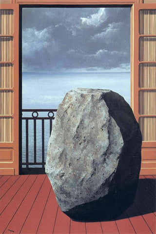 Invisible world (Le monde invisible ) - René Magritte - Canvas Prints