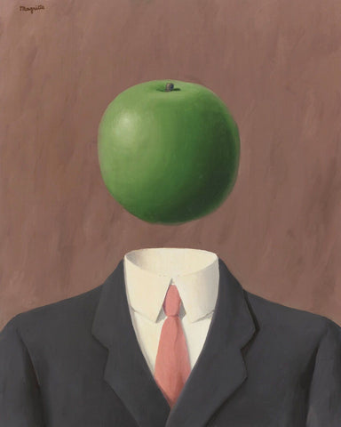 The Idea (Lidée) – René Magritte Painting – Surrealist Art Painting by Rene Magritte