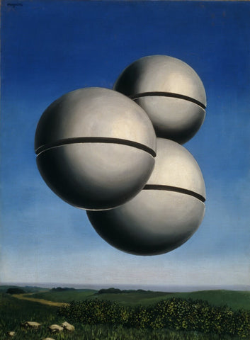 The Voice of Space (La voix des airs) - Canvas Prints by Rene Magritte
