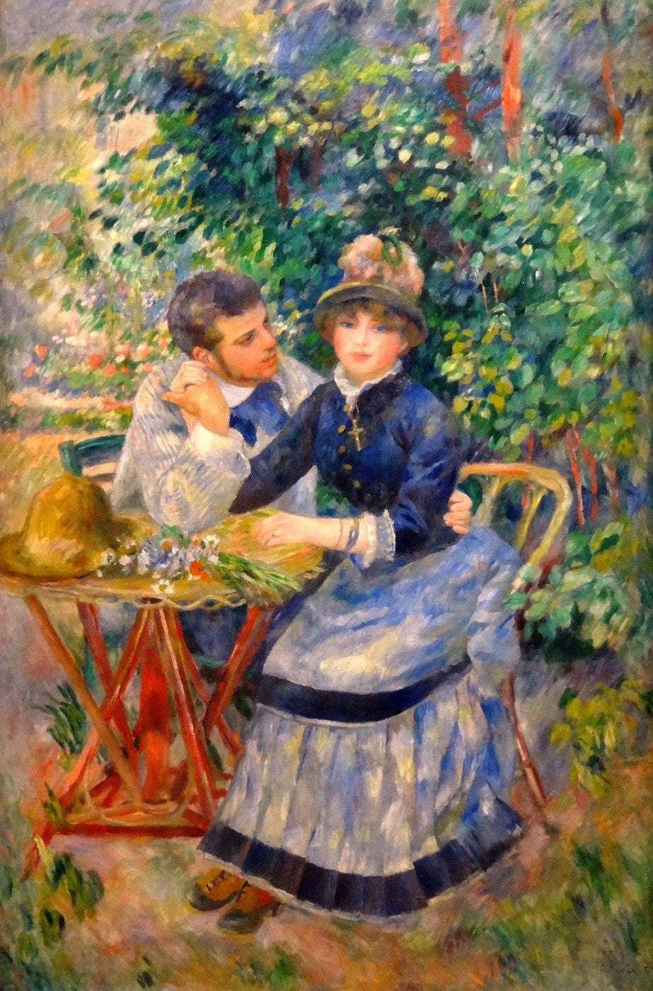 In the Garden - Large Art Prints by Pierre-Auguste Renoir | Buy