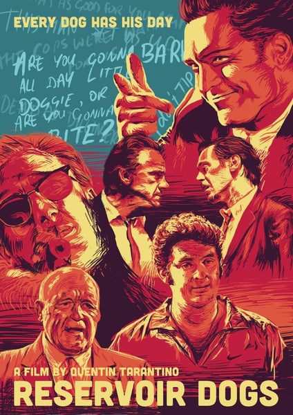 Reservoir Dogs - Quentin Tarantino Hollywood Movie - Posters