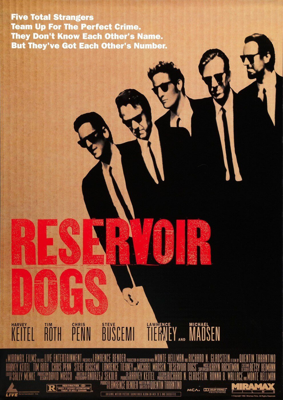 Reservoir Dogs Quentin Tarantino II Life Size Posters