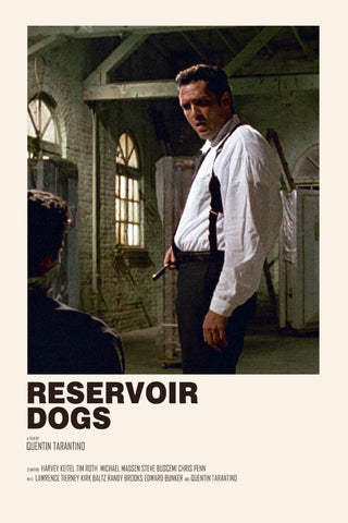 Reservoir Dogs Poster Art - Michael Madsen - Canvas Prints