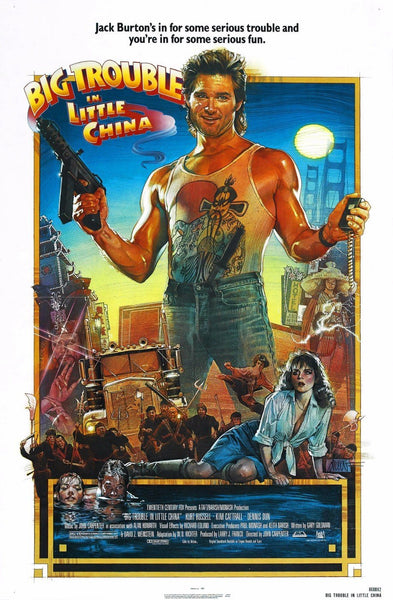Tallenge Hollywood Collection - Movie Poster - Big Troule in Little China - Life Size Posters